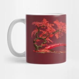 Brücke, Ahorn, Japan Mug